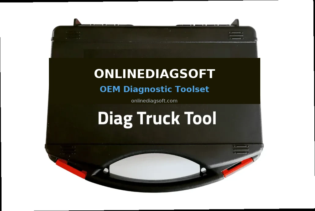 Truck diagnostic software for heavy-duty vehicles box